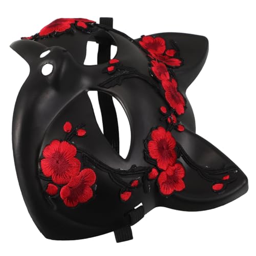 VALICLUD Halloween Fuchsmasken Halbgesichts Tiermaske aus Kunststoff für Damen Cosplay Party Maske Masquerade Kostüm Zubehör für Karneval und Themenpartys VALICLUD Halloween Fuchsmasken Halbgesichts Tiermaske aus Kunststoff für Damen Cosplay Party Maske Masquerade Kostüm Zubehör für Karneval und Themenpartys von VALICLUD