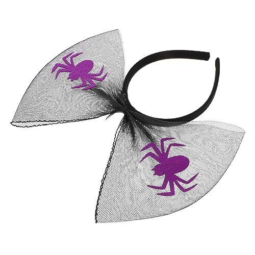 VALICLUD Halloween Haarband mit Spinnen Dekoration Leichtes Strapazierfähiges Stirnband für Erwachsene Modisches Party Accessoire für Halloween Karneval Maskerade und Bühnenauftritte von VALICLUD