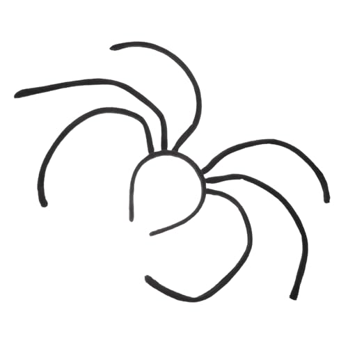 VALICLUD Halloween Haarreif mit Kreativen Spinnen antennen Weiches Stoffmaterial Langlebiges Party accessoire für Erwachsene Bequemer Kopfschmuck für Kostüm Faschingsfeiern von VALICLUD
