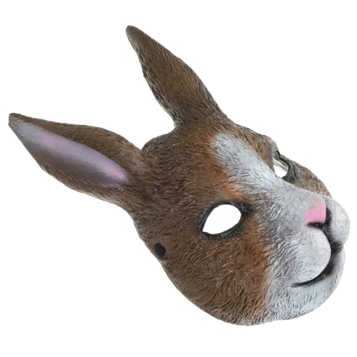 VALICLUD Halloween Hasenmaske Vollgesichtsmaske mit Langem Haar Atmungsaktive Cosplay Maske für Karneval Halloween Party und Kostümfeiern Lustige Tiermaske für Erwachsene und Jugendliche VALICLUD Halloween Hasenmaske Vollgesichtsmaske mit Langem Haar Atmungsaktive Cosplay Maske für Karneval Halloween Party und Kostümfeiern Lustige Tiermaske für Erwachsene und Jugendliche von VALICLUD