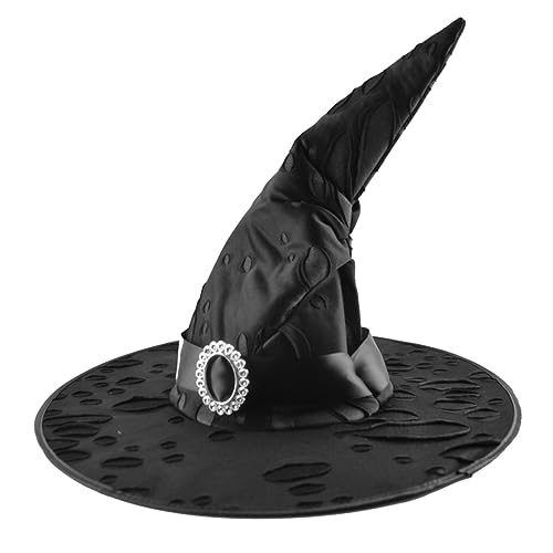VALICLUD Halloween Hexenhut für Erwachsene Lustige Verkleidung für Kostümpartys Karneval Halloween Feiern Bequemem Material Unisex Vielseitig Einsetzbar von VALICLUD