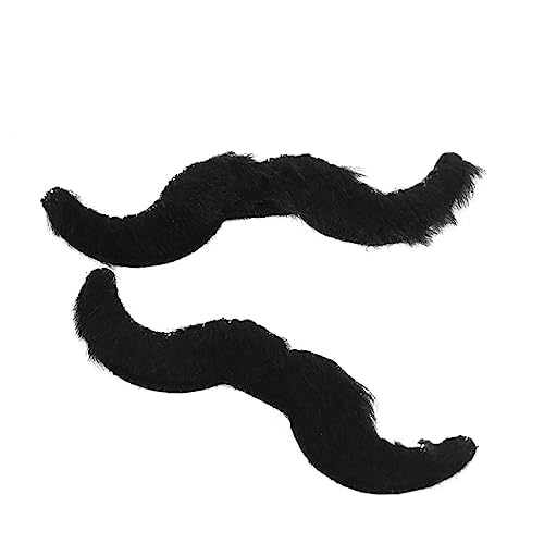 VALICLUD Halloween Kostüm Selbstklebende Falsche Schnurrbärte Für Lustige Kostüme Party Requisiten Und Verkleidung Für Halloween Karneval Und Maskerade Veranstaltungen Lenker von VALICLUD