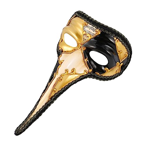 VALICLUD Halloween Langnasenmaske Venezianische Halbgesichtsmaske Für Maskenball Kostümparty Für Halloween Karneval Unisex Schwarze Ausführung VALICLUD Halloween Langnasenmaske Venezianische Halbgesichtsmaske Für Maskenball Kostümparty Für Halloween Karneval Unisex Schwarze Ausführung von VALICLUD
