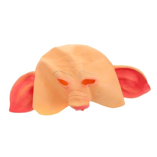 VALICLUD Halloween Schweinemaske für Cosplay Realistische Vollgesichtsmaske für Theater Drama Karneval Halloween Events Langlebig Pflegeleicht Kreative Kostümrequisite von VALICLUD