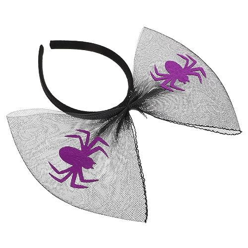 VALICLUD Halloween Stirnband mit Dekorativer Spinne Leichtes Langlebiges Haarband für Erwachsene Halloween Party Kopfschmuck Einfach zu Tragen für Karneval und Kostümpartys von VALICLUD