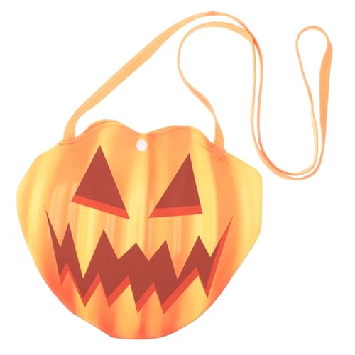 VALICLUD Halloween-Süßigkeitstüten Halloween -Kuchendekorationen Kürbis-Snackschale halloween geschenktüten halloween candy bag Halloween-Tasche Halloween-Goodie-Bags Metall Colorful von VALICLUD