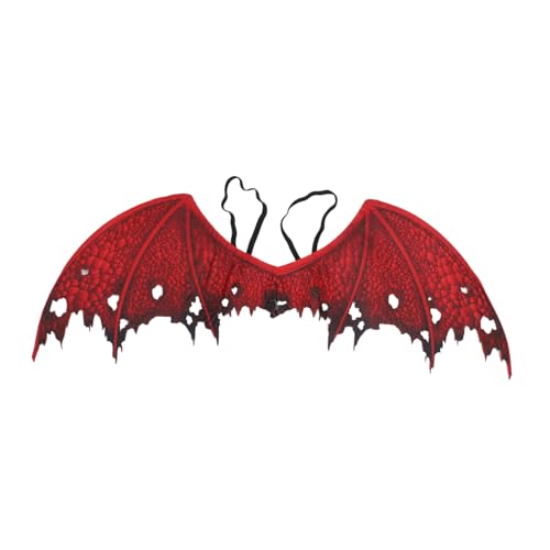 VALICLUD Halloween Teufelsflügel aus Vliesstoff Langlebiges Cosplay Accessoire für Erwachsene für Party Kostüm Bühne und Festliche Anlässe VALICLUD Halloween Teufelsflügel aus Vliesstoff Langlebiges Cosplay Accessoire für Erwachsene für Party Kostüm Bühne und Festliche Anlässe von VALICLUD