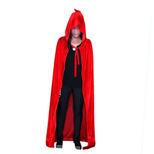 VALICLUD Halloween Umhang Mit Kapuze Für Erwachsene Und Cosplay Kostü Für Maskerade Und Halloween Feiern Großes von VALICLUD