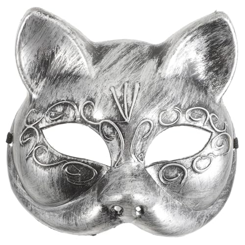 VALICLUD Halloween-fuchsmaske Tierische Partymaske Gruselige Halloween-maske Tiere Maske Maskerade Karneval Party Maske Lustige Halloween-maske Wolf Halloween-gesichtsmaske Kostüm Plastik von VALICLUD