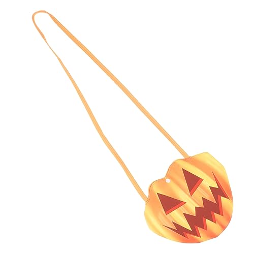 VALICLUD Halloween-kürbistaschen Halloween-papiertüten Süßigkeiten Halloween Süßes Sonst Gibt's Saures Geldbörsen Dekorationen Süßes Oder Saures Taschen Halloween Candy Bags Metall Colorful von VALICLUD