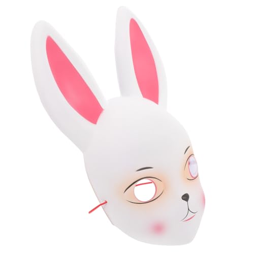 VALICLUD Ostern Ohr Maske Bunny Design Maske Für Halloween Cosplay Requisiten Party Zubehör Weiß VALICLUD Ostern Ohr Maske Bunny Design Maske Für Halloween Cosplay Requisiten Party Zubehör Weiß von VALICLUD