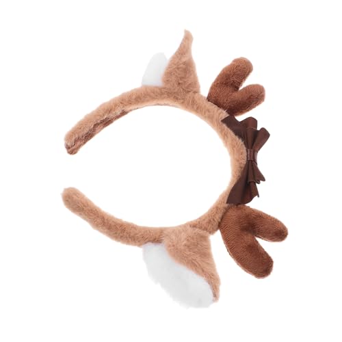 VALICLUD Hirsch -Ohrhaarband Hirsch Ohren Stirnband Hirschohr Haarreif pom Tierohren für Kopfschmuck mit Tierohren Halloween-Haarbänder Plüsch Haarband Haarband Plüschstoff VALICLUD Hirsch -Ohrhaarband Hirsch Ohren Stirnband Hirschohr Haarreif pom Tierohren für Kopfschmuck mit Tierohren Halloween-Haarbänder Plüsch Haarband Haarband Plüschstoff von VALICLUD