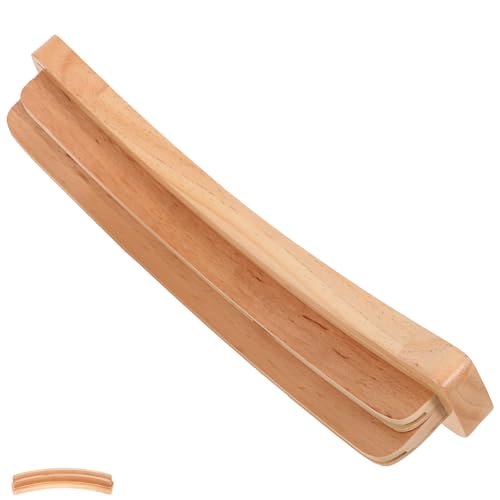 VALICLUD Holz Kartenhalter Spielkartenständer Stabiles Praktisches Design Ergonomischer Karten Organizer Handfreier Kartenspielsupport für Rommé und Kartenspiele Holzfuß von VALICLUD