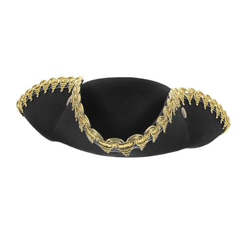 VALICLUD Karneval Piratenhut Damen Kostüm Accessoire für Halloween Cosplay Party Karneval Mottoparty Piratenkappe Verkleidung für Rollenspiel und Fasching VALICLUD Karneval Piratenhut Damen Kostüm Accessoire für Halloween Cosplay Party Karneval Mottoparty Piratenkappe Verkleidung für Rollenspiel und Fasching von VALICLUD