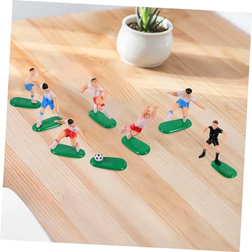 VALICLUD Kleine Fußballmannschaft Figuren Stabile Tortendeko für Kindergeburtstag Teilig mit Spielern Schiedsrichter Bunte Partydekoration für Fußballpartys und Kuchen VALICLUD Kleine Fußballmannschaft Figuren Stabile Tortendeko für Kindergeburtstag Teilig mit Spielern Schiedsrichter Bunte Partydekoration für Fußballpartys und Kuchen von VALICLUD