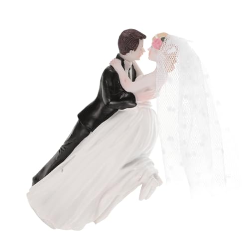 VALICLUD Kleine Und Figuren Für Hochzeitstorte Romantische Kuchendekoration Aus Kunstharz Langlebig Und Detailreich Für Hochzeitsfeiern Und Valentinstag VALICLUD Kleine Und Figuren Für Hochzeitstorte Romantische Kuchendekoration Aus Kunstharz Langlebig Und Detailreich Für Hochzeitsfeiern Und Valentinstag von VALICLUD