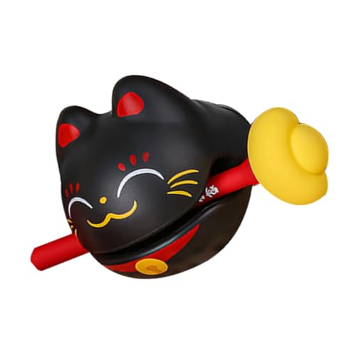 VALICLUD Kleines Percussion Instrument Holzfisch mit Katzenfigur Abs Material Rhythmisches Lernspielzeug für Musikliebhaber Dekoratives Glücksbringer für Zuhause und Büro VALICLUD Kleines Percussion Instrument Holzfisch mit Katzenfigur Abs Material Rhythmisches Lernspielzeug für Musikliebhaber Dekoratives Glücksbringer für Zuhause und Büro von VALICLUD