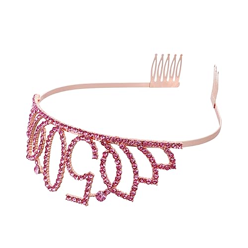 VALICLUD Krone Geburtstags Haarschmuck Elegant Dekoration für Roségold Jahre Kuchen Deko und Besondere Anlässe VALICLUD Krone Geburtstags Haarschmuck Elegant Dekoration für Roségold Jahre Kuchen Deko und Besondere Anlässe von VALICLUD