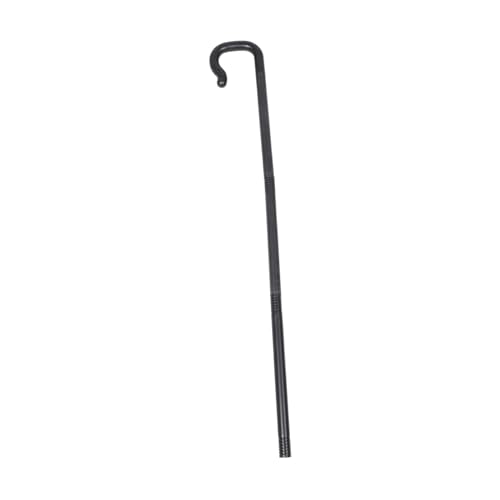 VALICLUD Krückenübertragungsrequisiten Spazierstockschwert Erscheinender Rohrstock Gehstock Verkleiden Weihnachtsrohr Für Erwachsene Cosplay Cane Stick Personal des Black Plastik von VALICLUD