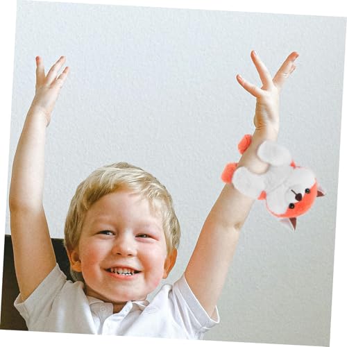 VALICLUD Kuscheliges Fuchs Plüsch Slap Armband Weiches Kinderfreundliches Stofftier Armband für Partys und Events Niedliches Einfach Anzulegendes Kuschelspielzeug für Mädchen und Jungen VALICLUD Kuscheliges Fuchs Plüsch Slap Armband Weiches Kinderfreundliches Stofftier Armband für Partys und Events Niedliches Einfach Anzulegendes Kuschelspielzeug für Mädchen und Jungen von VALICLUD
