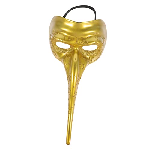 VALICLUD Lange Nasenmaske Venezianische Nasenmaske Vogelmaske Spielzeug Maske Cosplay-requisiten Halloween-partymaske Abschlussballmaske Herren Kleidung Abschlussball Liefert Plastik Damen von VALICLUD