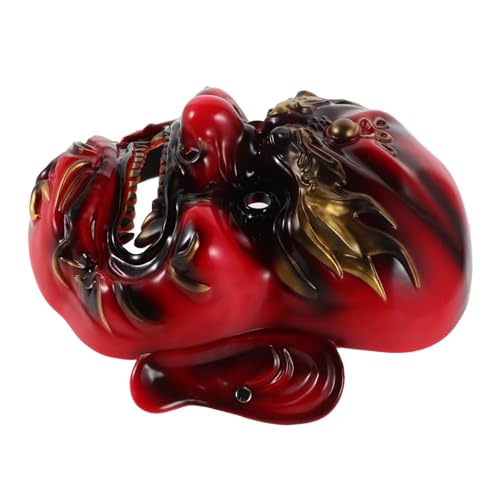 VALICLUD Leichte Realistische Resin gesichtsmaske Gott Des Reichtums für Erwachsene Komfortabel Handgefertigt für Halloween Cosplay Theater und Party kostüme VALICLUD Leichte Realistische Resin gesichtsmaske Gott Des Reichtums für Erwachsene Komfortabel Handgefertigt für Halloween Cosplay Theater und Party kostüme von VALICLUD