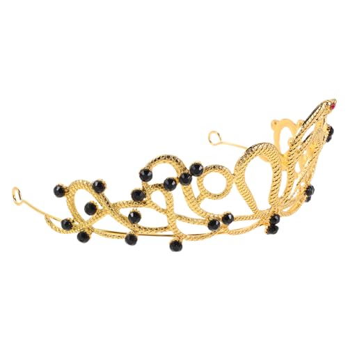 VALICLUD Leichtes Ägyptisches Schlangenkronen Stirnband Langlebiges Legierungs Headpiece mit Funkelnden Strasssteinen Vielseitig für Braut Geburtstagsfeier Halloween und Kostüm Accessoires VALICLUD Leichtes Ägyptisches Schlangenkronen Stirnband Langlebiges Legierungs Headpiece mit Funkelnden Strasssteinen Vielseitig für Braut Geburtstagsfeier Halloween und Kostüm Accessoires von VALICLUD