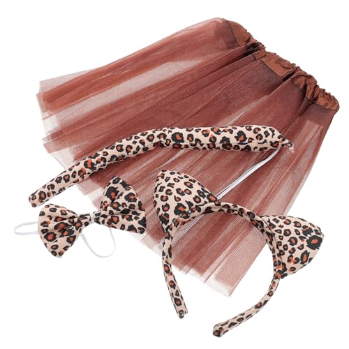 VALICLUD Leoparden Cosplay Kostüm für Ohr Stirnband Schleife und Langlebige Tierkostüm Accessoires für Karneval Fasching und Kostümpartys VALICLUD Leoparden Cosplay Kostüm für Ohr Stirnband Schleife und Langlebige Tierkostüm Accessoires für Karneval Fasching und Kostümpartys von VALICLUD