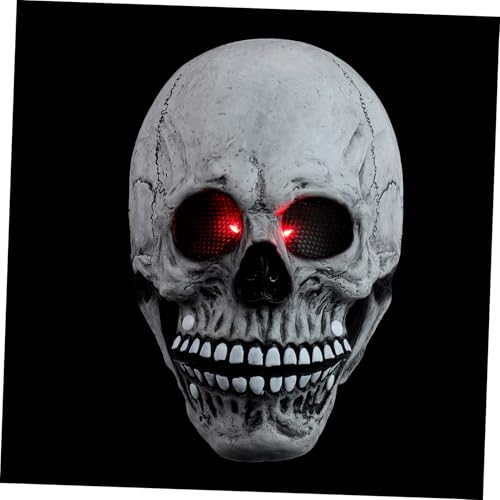 VALICLUD Leuchtende Schädelabdeckung Nachtlicht Skelett Cosplay-requisiten Für Schädel Halloween-maskerade-kostümmasken Biochemische Halloween-masken Schädel-cosplay-maske Gesicht Emulsion VALICLUD Leuchtende Schädelabdeckung Nachtlicht Skelett Cosplay-requisiten Für Schädel Halloween-maskerade-kostümmasken Biochemische Halloween-masken Schädel-cosplay-maske Gesicht Emulsion von VALICLUD