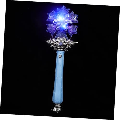 VALICLUD Leuchtender Schneeflocken zauberstab mit Sound und Licht Blaues Cosplay Accessoire für Junge Mädchen Robustes Kunststoff Design für Partys Rollenspiele und Festliche Anlässe VALICLUD Leuchtender Schneeflocken zauberstab mit Sound und Licht Blaues Cosplay Accessoire für Junge Mädchen Robustes Kunststoff Design für Partys Rollenspiele und Festliche Anlässe von VALICLUD