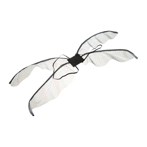 VALICLUD Libelle Cosplay Flügel Kostüm Für Damen Aus Organza Stilvoll Für Karneval Halloween Und Mottopartys Engelsflügel Für Erwachsene von VALICLUD