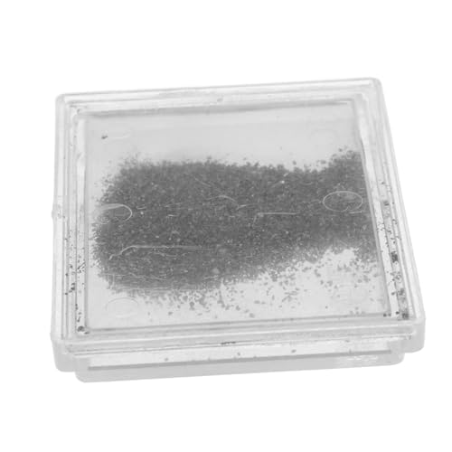 VALICLUD Magnetische Eisenpulverbox mit Feinem Eisenstaub für Physikalische Magnetfeld-demonstrationen Robustes Wissenschaftslernmaterial für Schule Labor und Elektromagnetische Experimente von VALICLUD