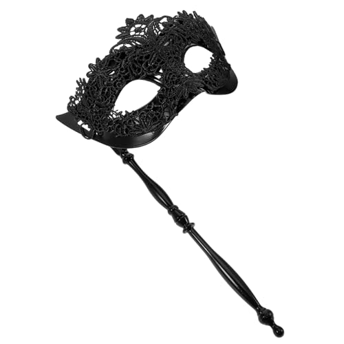 VALICLUD Maske Für Damen Aus Spitze Mit Handheld-stick Für Halloween Karneval Und Maskenbälle Elegantes Accessoire Für Unvergessliche Auftritte VALICLUD Maske Für Damen Aus Spitze Mit Handheld-stick Für Halloween Karneval Und Maskenbälle Elegantes Accessoire Für Unvergessliche Auftritte von VALICLUD