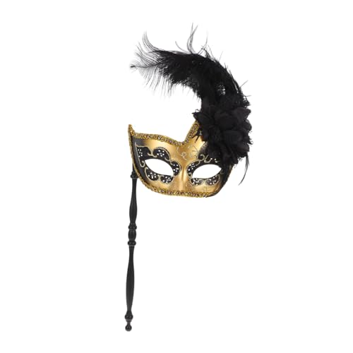 VALICLUD Maske für Karneval und Party Verstellbar Langlebiges Kunststoff und Material Geeignet für Maskenbälle Halloween Cosplay und Tanzveranstaltungen Stilvolle Venezianische Verkleidung von VALICLUD