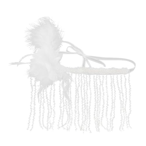 VALICLUD Maske mit Federfransen masken für halloween Strass-Augenmaske Maskerademaske aus weißer Spitze Gesichtsmaske selber machen Maskerade-Maske Masse Lustige Masken Kettenmaske Plastik VALICLUD Maske mit Federfransen masken für halloween Strass-Augenmaske Maskerademaske aus weißer Spitze Gesichtsmaske selber machen Maskerade-Maske Masse Lustige Masken Kettenmaske Plastik von VALICLUD