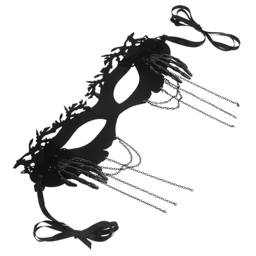 VALICLUD Halloween Eyemask Mit Totenschädel-design Für Dekorative Halbmaske Für Partys Und Cosplay Leicht Und Gruselige Für Festlichkeiten von VALICLUD