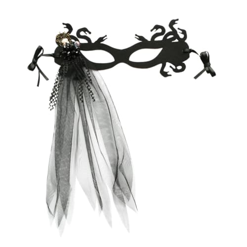 VALICLUD Mesh-schlange-maske Halbe Maskerade-masken Cosplay-maske Kreative Filzmaske Cosplay -kostüme Maskerade Halbmasken Rollenspiel-maske Karneval Halloween -kostüm Black Glasperlen VALICLUD Mesh-schlange-maske Halbe Maskerade-masken Cosplay-maske Kreative Filzmaske Cosplay -kostüme Maskerade Halbmasken Rollenspiel-maske Karneval Halloween -kostüm Black Glasperlen von VALICLUD
