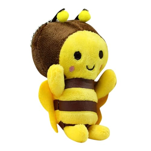 VALICLUD Mini Biene Plüschspielzeug Süßes Stofftier Schlüsselanhänger für Babyzimmerdekoration Geburtstagsgeschenk Babyparty Süße Accessoires und Interaktives VALICLUD Mini Biene Plüschspielzeug Süßes Stofftier Schlüsselanhänger für Babyzimmerdekoration Geburtstagsgeschenk Babyparty Süße Accessoires und Interaktives von VALICLUD