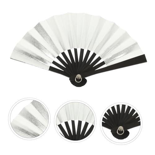 VALICLUD Mini Papierfächer Handlicher Faltbarer Fächer Diy Fotorequisite Partydekoration Süßer Handventilator für Puppen und Geschenke von VALICLUD