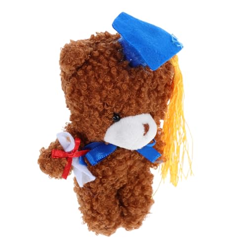 VALICLUD Mini -abschlussbär -plüsch -puppen 2025 Ausgestopfter Tierbär Mit Cap Graduation Stuffed Tierbär Für Abschlussfeier Party Dekorationen von VALICLUD