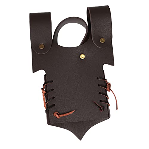 VALICLUD Mittelalterlicher Ledergürtel Schwerthalter Frosch Verstellbar Schwertfixierung Für Cosplay Halloween Kostüm Bühnenauftritt Ritter Zubehör VALICLUD Mittelalterlicher Ledergürtel Schwerthalter Frosch Verstellbar Schwertfixierung Für Cosplay Halloween Kostüm Bühnenauftritt Ritter Zubehör von VALICLUD