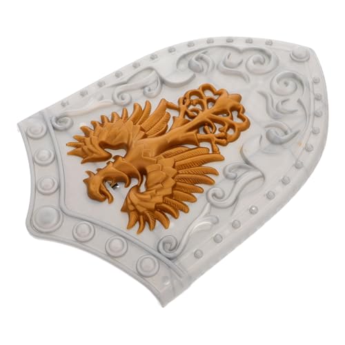 VALICLUD Mittelalterlicher Schild Für Kinder, Mittelalterliche Rollenspiel-Requisite, Mittelalterlicher Ritter-Cosplay-Schild, Spielzeug, Cosplay-Requisite, Spielzeug-Schild Für Die Bühne VALICLUD Mittelalterlicher Schild Für Kinder, Mittelalterliche Rollenspiel-Requisite, Mittelalterlicher Ritter-Cosplay-Schild, Spielzeug, Cosplay-Requisite, Spielzeug-Schild Für Die Bühne von VALICLUD