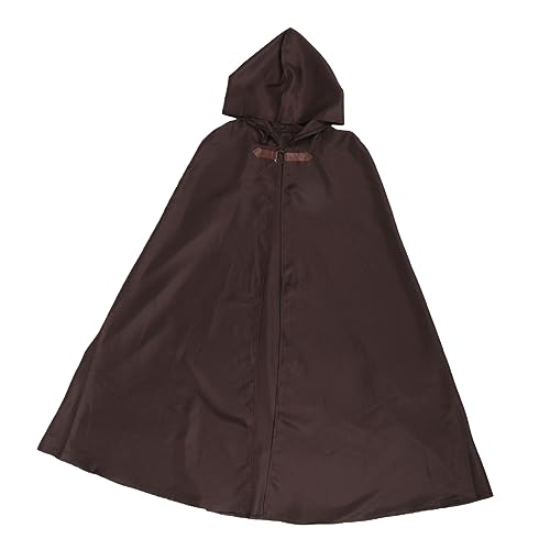 VALICLUD Mittelalterlicher Umhang Mit Kapuze Für Herren Halloween Robe Bühnenauftritt Halloween Umhang Kapuzen Outfit Aufblasbarer Umhang Halloween Haarnadeln Piratenumhang von VALICLUD