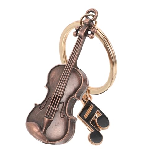 VALICLUD Musik-schlüsselanhänger Mit Gitarren Violine-anhänger Retro-design Schlüsselring Aus Zinklegierung Accessoire Für Musikliebhaber Und Täglichen Gebrauch VALICLUD Musik-schlüsselanhänger Mit Gitarren Violine-anhänger Retro-design Schlüsselring Aus Zinklegierung Accessoire Für Musikliebhaber Und Täglichen Gebrauch von VALICLUD