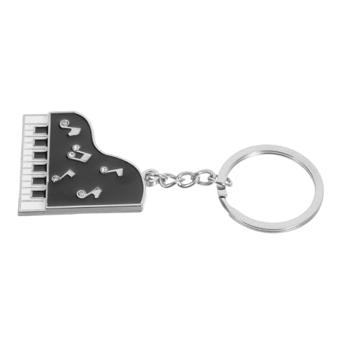 VALICLUD Musikalische Klavierschlüsselkette Kawaii Schlüsselanhänger Rucksackzauber Klavier-partygeschenke Musikgeschenke Für Musikliebhaber Spieler Schlüsselanhänger Strass Silber VALICLUD Musikalische Klavierschlüsselkette Kawaii Schlüsselanhänger Rucksackzauber Klavier-partygeschenke Musikgeschenke Für Musikliebhaber Spieler Schlüsselanhänger Strass Silber von VALICLUD