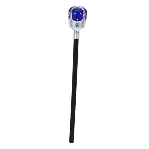 VALICLUD Nachgeahmter Königsstock Hallowen deko hallowenn deko Fastnacht Accessoires Magischer Zauberstab hoch Kostüm Das Cosplay King Stick Zuckerrohr-Requisiten- Plastik Blue VALICLUD Nachgeahmter Königsstock Hallowen deko hallowenn deko Fastnacht Accessoires Magischer Zauberstab hoch Kostüm Das Cosplay King Stick Zuckerrohr-Requisiten- Plastik Blue von VALICLUD