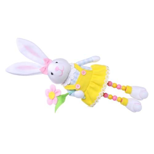 VALICLUD Osterhasen Stofftier Plüschkaninchen für Ostern Niedliches Kuscheltier Tischdeko Partys und Festlichkeiten für Freunde VALICLUD Osterhasen Stofftier Plüschkaninchen für Ostern Niedliches Kuscheltier Tischdeko Partys und Festlichkeiten für Freunde von VALICLUD