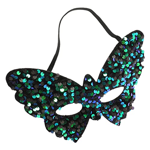 VALICLUD Pailletten-schmetterlingsmaske Kostüm Maske Zum Tanzen Maske Für Maskeradeparty Für Frauen Quaste Maskenmaske Für Paare Dekorationen Halloween-maske Maskerademaske Green Pvc VALICLUD Pailletten-schmetterlingsmaske Kostüm Maske Zum Tanzen Maske Für Maskeradeparty Für Frauen Quaste Maskenmaske Für Paare Dekorationen Halloween-maske Maskerademaske Green Pvc von VALICLUD