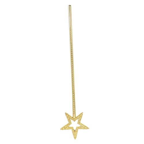 VALICLUD Pentagramm-Zauberstab realistisch Figuren Hexenkostüm für Fairy Wand Party zubehör Fee Cosplay Requisiten Bühnenleistungsrequisite für Plastik Golden VALICLUD Pentagramm-Zauberstab realistisch Figuren Hexenkostüm für Fairy Wand Party zubehör Fee Cosplay Requisiten Bühnenleistungsrequisite für Plastik Golden von VALICLUD
