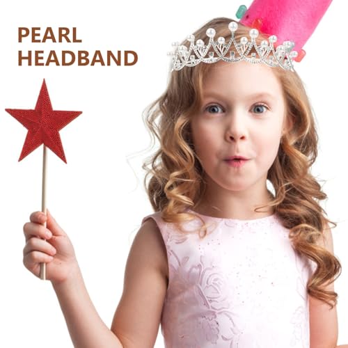 VALICLUD Perlen kronen Haarreif für Mädchen Leichtes Party Haaraccessoire Langlebiges Prinzessin Kostüm Zubehör für Geburtstag Hochzeit Karneval und Festliche Anlässe VALICLUD Perlen kronen Haarreif für Mädchen Leichtes Party Haaraccessoire Langlebiges Prinzessin Kostüm Zubehör für Geburtstag Hochzeit Karneval und Festliche Anlässe von VALICLUD